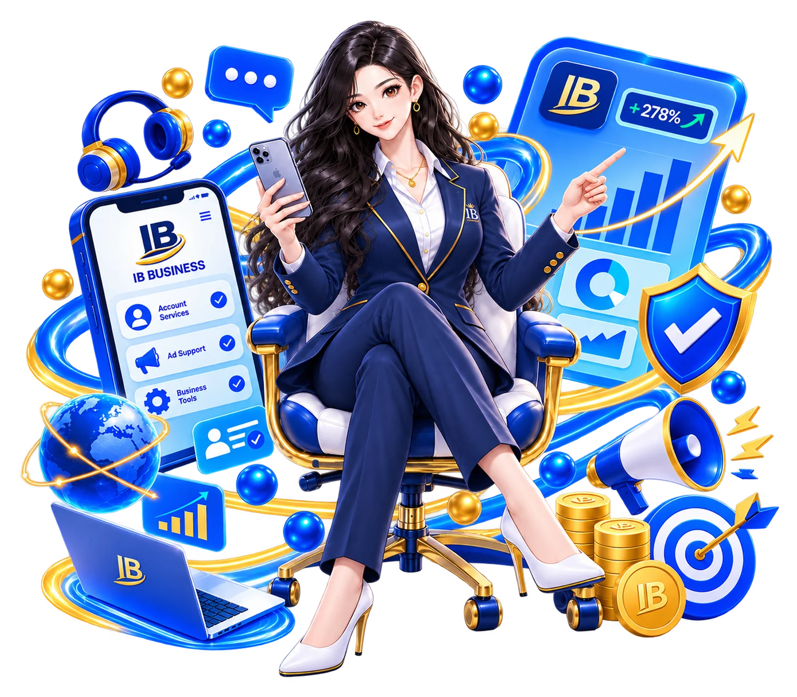 ทีม IB BUSINESS พร้อมโซลูชันธุรกิจและโฆษณาออนไลน์